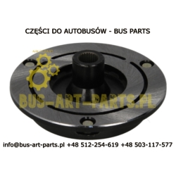TARCZA CIERNA SPRZĘGŁA KOMPRESORA KLIMATYZACJI VDL FUTURA II BOVA MAGIQ DO 247300-7091 DENSO DO PASKA 6PK 8PK 2AVP