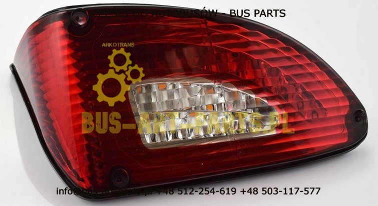 LAMPA TYŁ GÓRNA CZERWONA SCANIA IRIZAR PB PRAWA LED