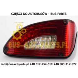 LAMPA TYŁ GÓRNA CZERWONA SCANIA IRIZAR PB LEWA LED