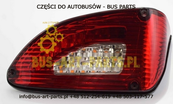 LAMPA TYŁ GÓRNA CZERWONA SCANIA IRIZAR PB LEWA LED