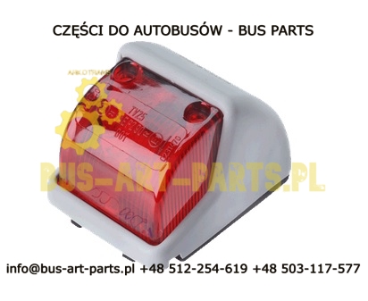 LAMPA OBRYSOWA NEOPLAN EUROLINER 2000- NAROŻNY PRZÓD BIAŁY