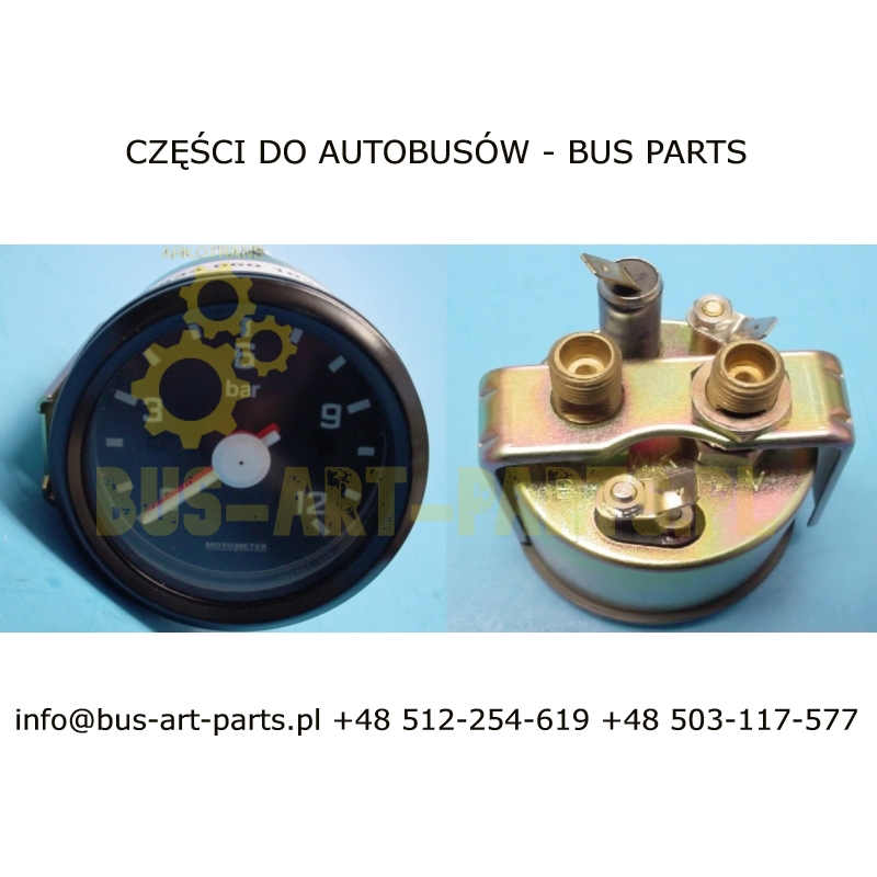 ZEGAR CIŚNIENIA POWIETRZA SETRA S3.. UL GT GT-HD WYCOFANY BEZ ZAMIENNIKA