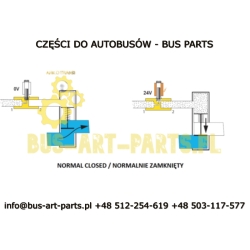 ZAWÓR OGRZEWANIA SCANIA IRIZAR AUTOSAN 16664