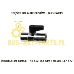 ZAWÓR ODCINAJĄCY KULOWY- PRZYŁĄCZA 1/8"