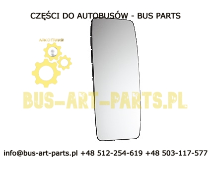 WKŁAD LUSTRA LEWY SETRA S3.. S315 UL NF H 400X165 OD ROKU 99- ZAMIENNIK