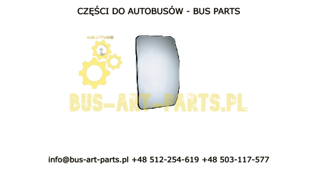 WKŁAD LUSTERKA SETRA S3.. MAŁY 213X168