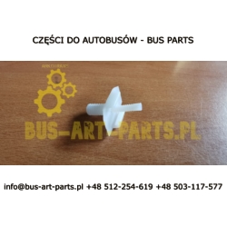 SPINKA TYLNEJ SZYNY PROWADNICY FIRANKI ZASŁONKI SETRA S4..