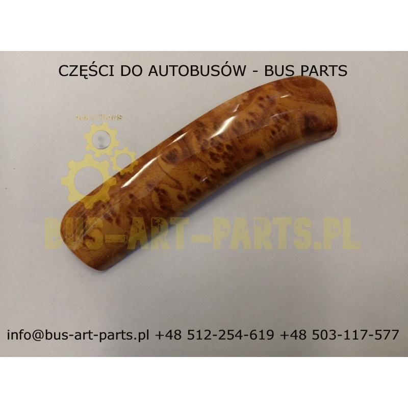 ZAŚLEPKA UCHWYTU FOTELA LEWA DREWNO MERCEDES O350 TOURISMO TRAVEGO SETRA S3.. S4..