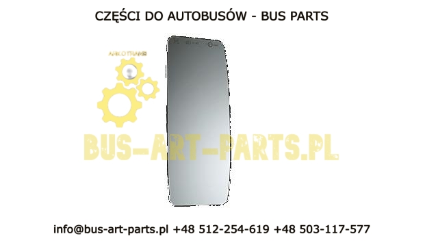 WKŁAD LUSTERKA SETRA S3.. 409X168