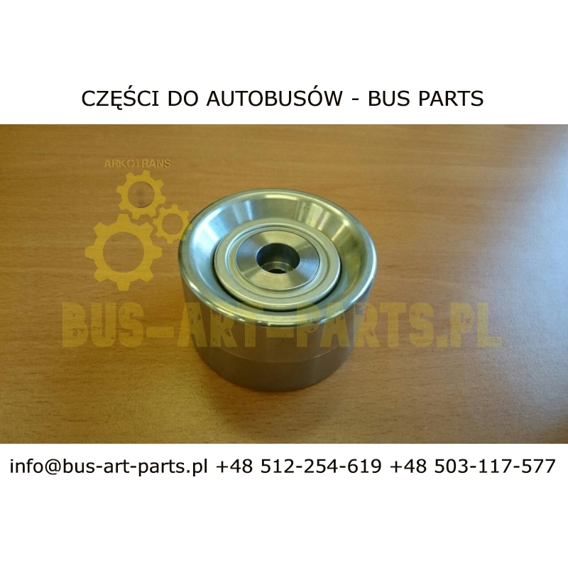 ROLKA PASKA METALOWA 80X48 MERCEDES TOURISMO SETRA S4.. S5.. EURO 4 EURO 5 EURO 6