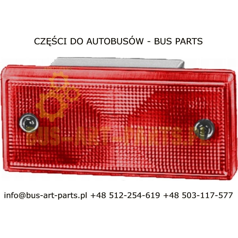 LAMPA TYŁ STOP CZERWONA BOVA