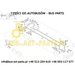 PRZEWÓD WSPOMAGANIA SETRA S4.. S415 S416 MERCEDES TOURISMO TRAVEGO ZAMIENNIK