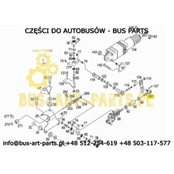 SIŁOWNIK ZMIANY BIEGÓW MERCEDES TRAVEGO SETRA S3.. S4..ORYGINAŁ VIELMETTER