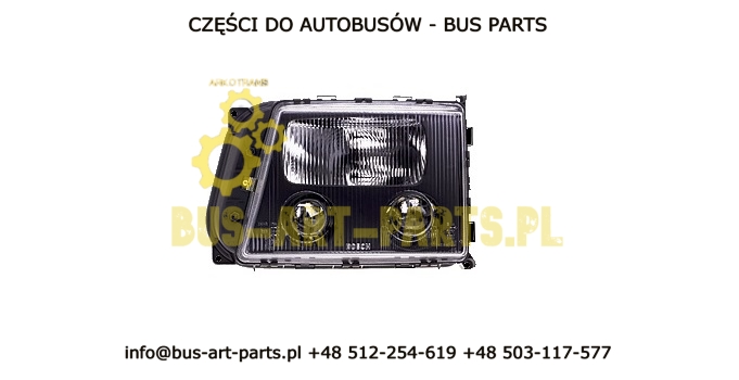 REFLEKTOR LEWY MERCEDES O404 O350 INTEGRO ZAMIENNIK