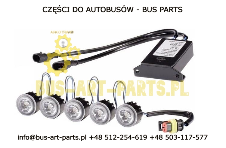 LAMPA DO JAZDY DZIENNEJ LED 24V VDL FUTURA