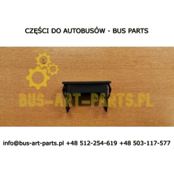 ZAŚLEPKA PRZEŁĄCZNIKA KLAWISZOWEGO CZARNA MERCEDES SETRA25X48 WCISKANA