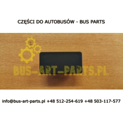 ZAŚLEPKA PRZEŁĄCZNIKA KLAWISZOWEGO CZARNA MERCEDES SETRA25X48 WCISKANA