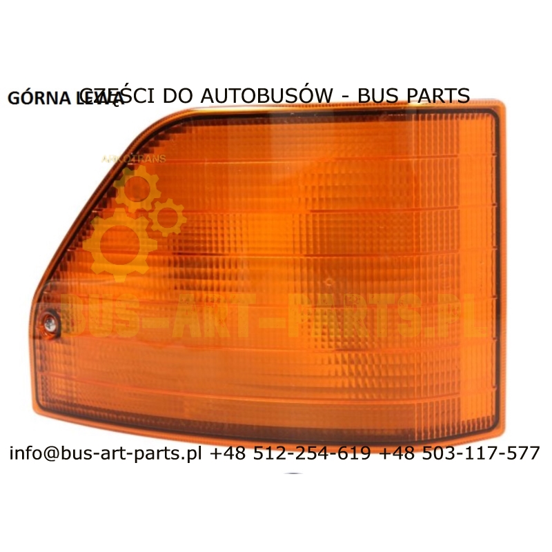 LAMPA KIERUNKOWSKAZU TYŁ MERCEDES INTEGRO CITARO LEWY