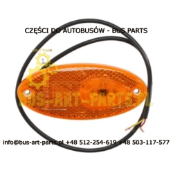 LAMPA OBRYSOWA POMARAŃCZOWA LED 24V MERCEDES 02000202