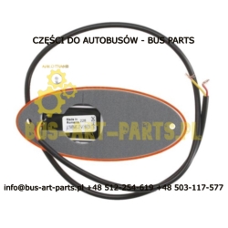 LAMPA OBRYSOWA POMARAŃCZOWA LED 24V MERCEDES 02000202