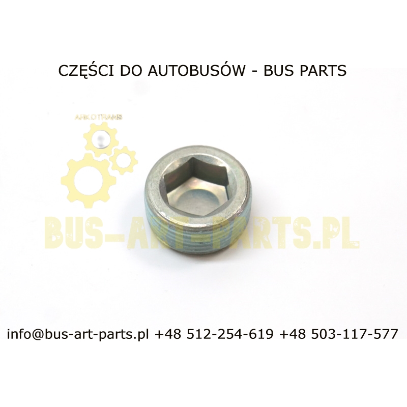 KOREK SPUSTOWY TYLNEGO MOSTU M24X1,5 SETRA S4..MERCEDES TOURISMO TRAVEGO