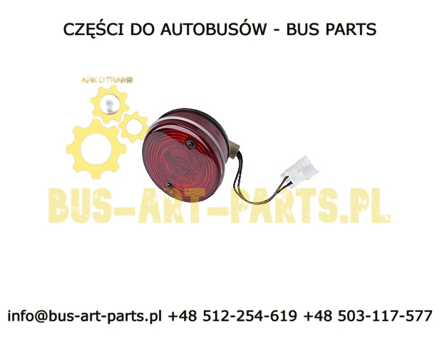 LAMPA POZYCYJNA TYŁ GÓRNA CZERWONA MAN A01 A03 A20 A21 R07 R08