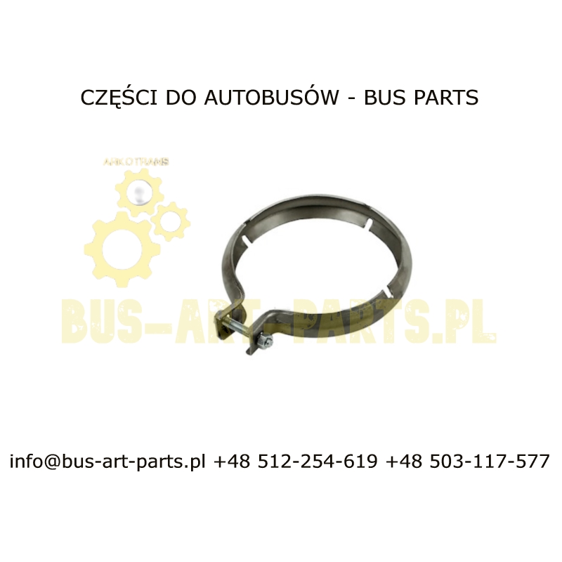 OBEJMA RURY STOŻKOWA Q-140mm MERCEDES TRAVEGO SETRA S4..
