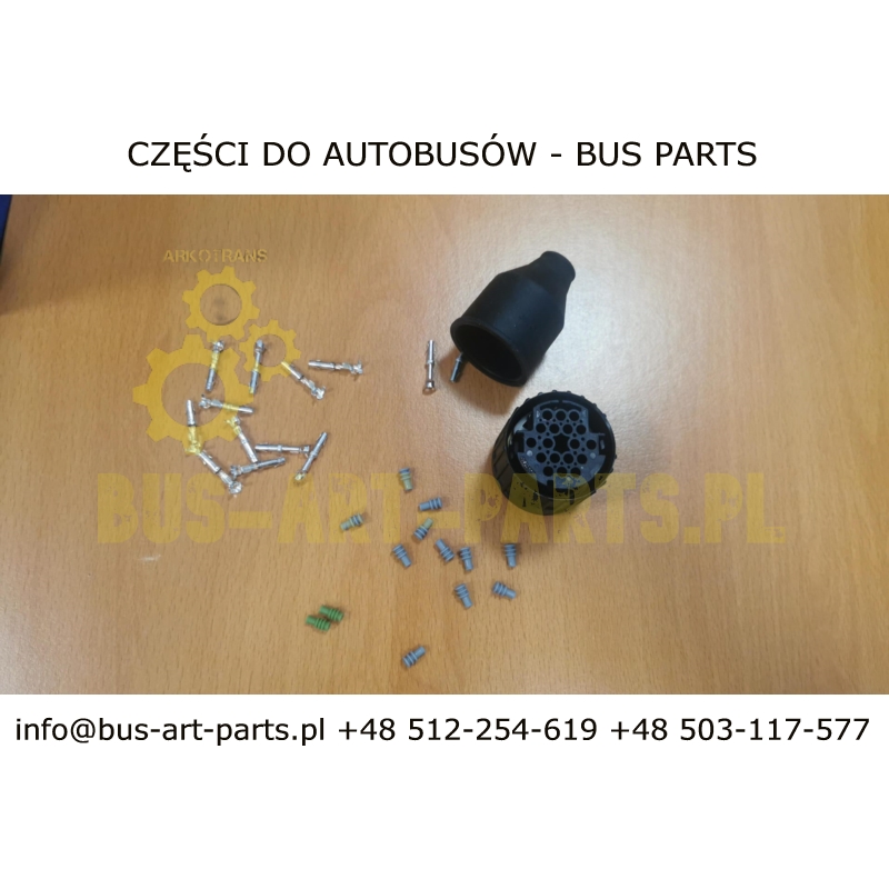 WTYCZKA GNIAZDA STEROWNIKA SKRZYNI AS-TRONIC DO WIĄZEK NA PLECAKU WTYCZKA 18-PIN ŻEŃSKICH