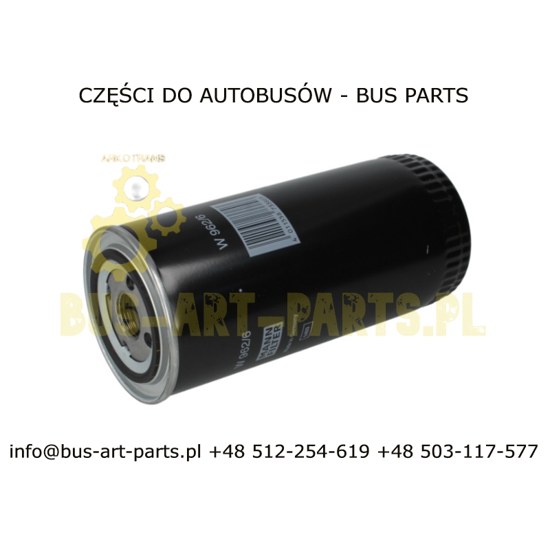 FILTR OLEJU BOVA / DAF 2 SZT NA POJAZD