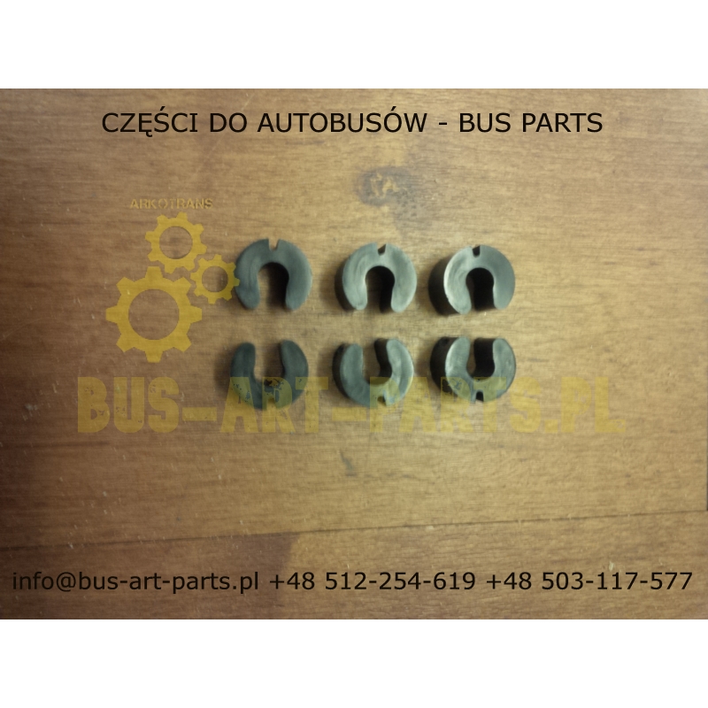 STOPER BLOKADA SIŁOWNIKA FOTELA L-13.6mm Q-10MM MERCEDES SETRA 1 SZTUKA