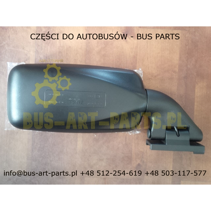 LUSTRO LEWE PRAWE KOMPLETNE SOLBUS 24V ARCOL GÓRNE MOCOWANIE