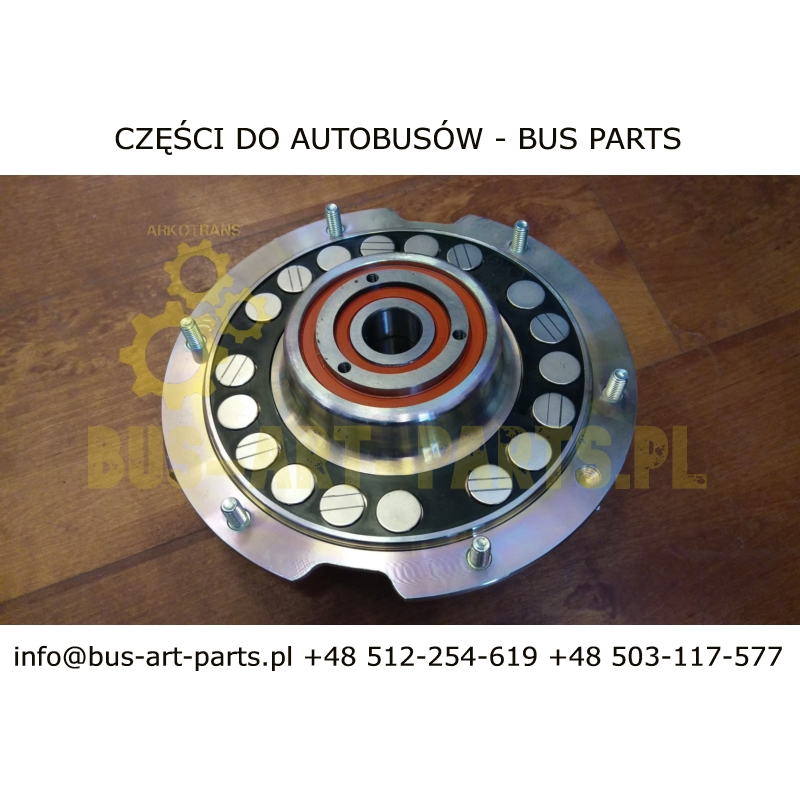 PIASTA Z ŁOŻYSKIEM PRZEKŁADNI KĄTOWEJ SPRZĘGŁA WENTYLATORA MERCEDES SETRA LLW