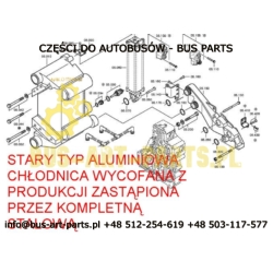 CHŁODNICA INTARDERA ZF KOMPLETNA