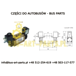 ELEKTROZAWÓR OTWIERANIA DRZWI BODE MASATS 22126A24 OPXS213.B