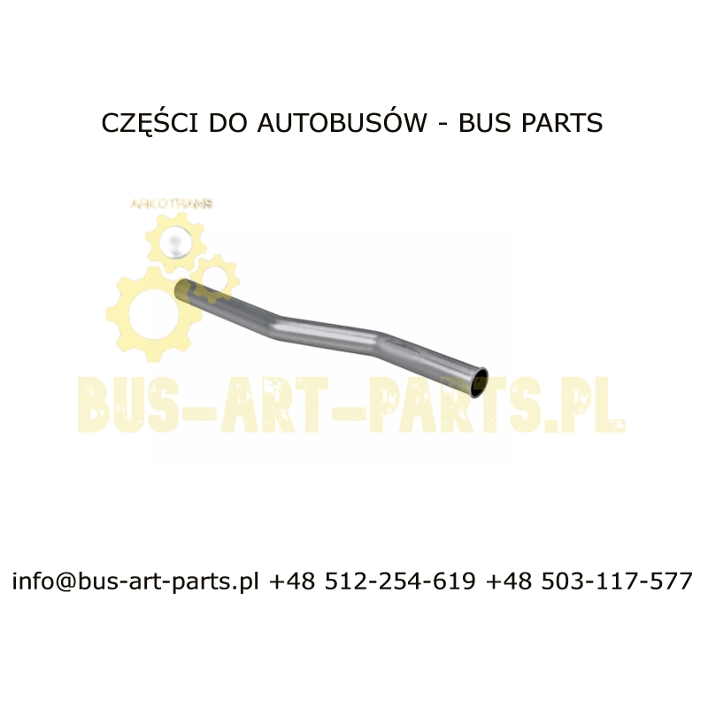 RURA WYDECHOWA KOŃCOWA SETRA S315UL MERCEDES INTEGRO EURO 2 OM447 -2000