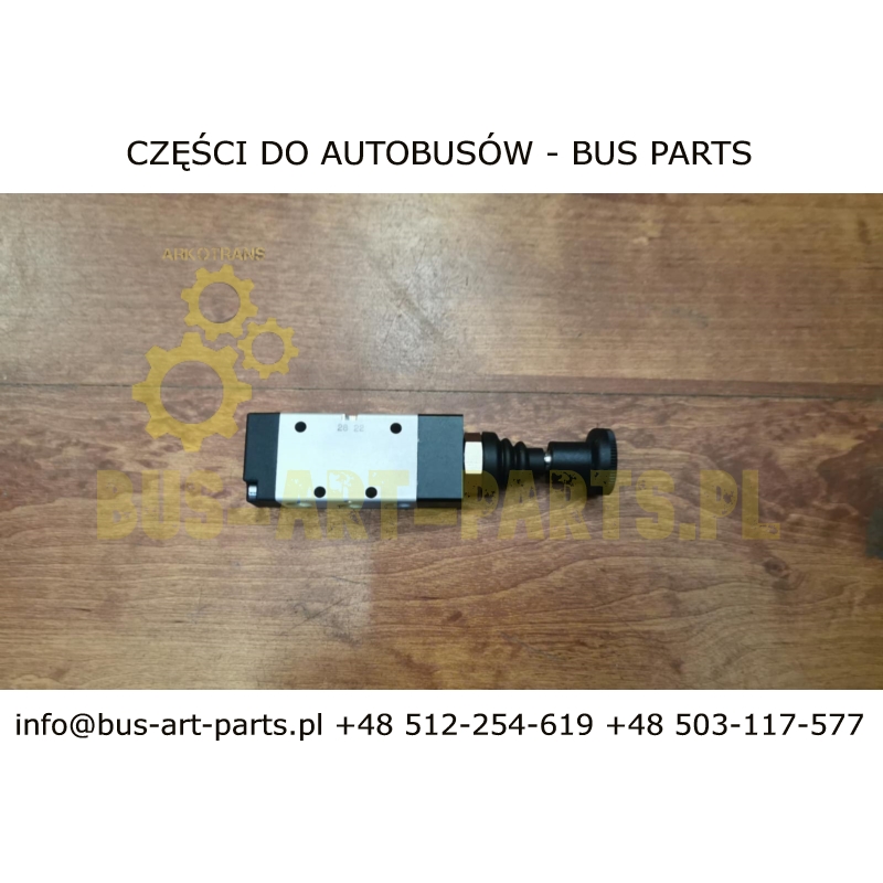ZAWÓR ZBIJAKOWY PULPITOWY 3/2 5/2 BEZ POWROTU ZASTĘPUJE ZAWÓR ASCO JOUCOMATIC 503138789 52060075 ZAMIENNIK