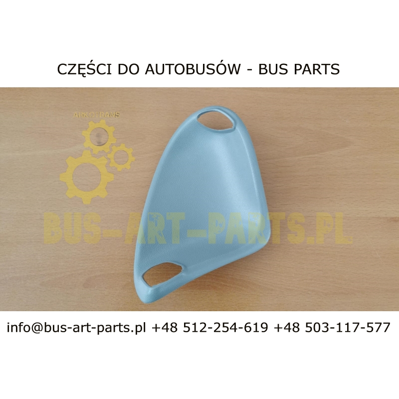 WNĘKA MISECZKA UCHWYTU FOTELA LEWA SETRA S4.. S5.. TRAVEGO TOURISMO EURO 5 6 FOTELE NSC ODPOWIEDNIK NR OE 6069750256 A6069750256