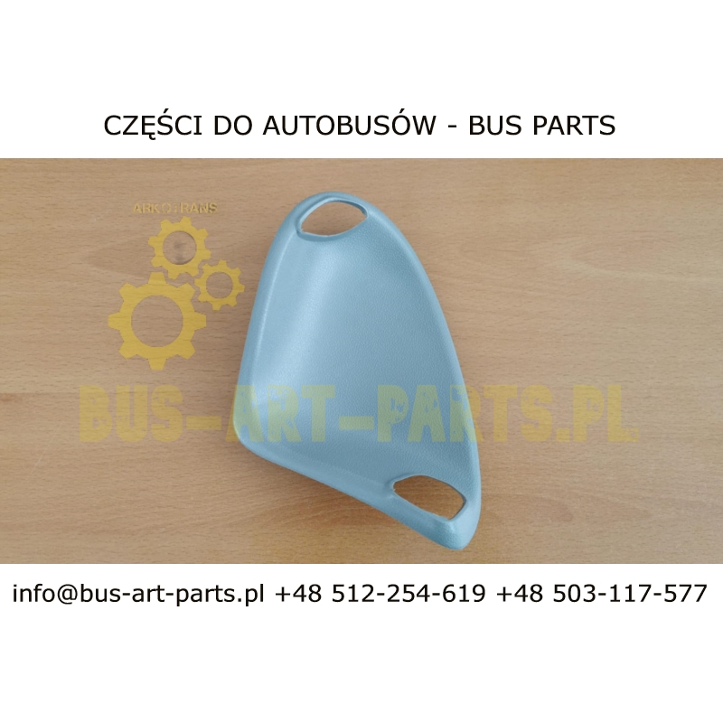 WNĘKA MISECZKA UCHWYTU FOTELA PRAWA SETRA S4.. S5.. TRAVEGO TOURISMO EURO 5 6 FOTELE NSC ODPOWIEDNIK NR OE 6069750356 A606975035