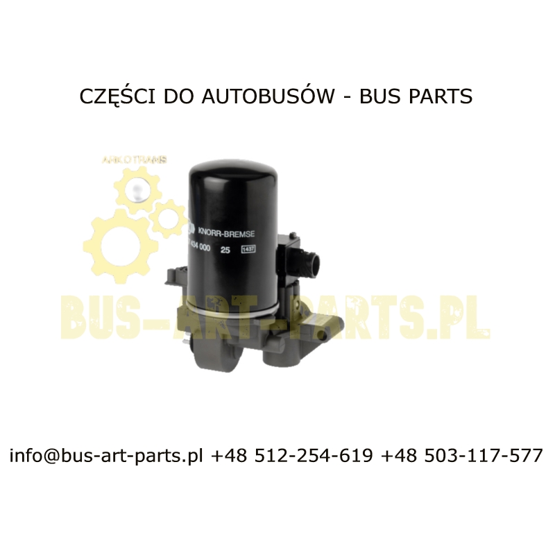 ZAWÓR OSUSZACZA Z REGULATOREM CIŚNIENIA MERCEDES SPRINTER VARIO GRZAŁKA 12V