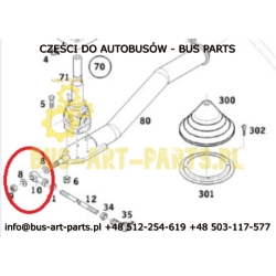 KOŃCÓWKA CIĘGNA OCZKA FI-12 GWINT M12 A0007601014 0007601014