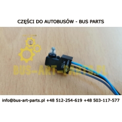 WŁĄCZNIK KRAŃCOWY ZAMKA KLAPY MIKROSTYK SETRA S4.. S5.. MERCEDES TRAVEGO TOURISMO 1022.2107 0168202510 A0168202510 ZAMIENNIK BEZ