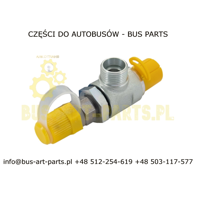 TRÓJNIK Z ZAWOREM KONTROLNYM - NAPEŁNIANIA SETRA MERCEDES 0039906868 A0039906868