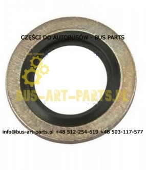 PODKŁADKA WTRYSKU ODPŁYW  8,6X14X1,2