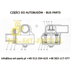 FILTR OGRZEWANIA WODY SETRA MERCEDES