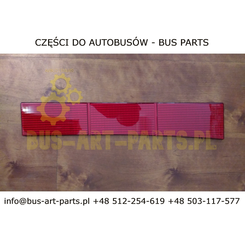 ODBLASK TYŁ MAN LION COACH R02 R07 R08 R09 PRAWY ŚRODKOWY