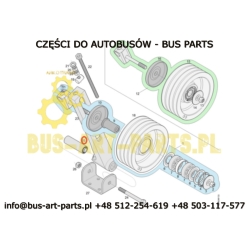 TULEJA NAPINACZA VAN HOOL T9.. ACRON ALICRON