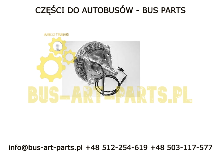 SPRZĘGŁO WENTYLATORA VAN HOOL 10543967  STARY TYP LA12068Y  LA12044Y NIEPRODUKOWANE