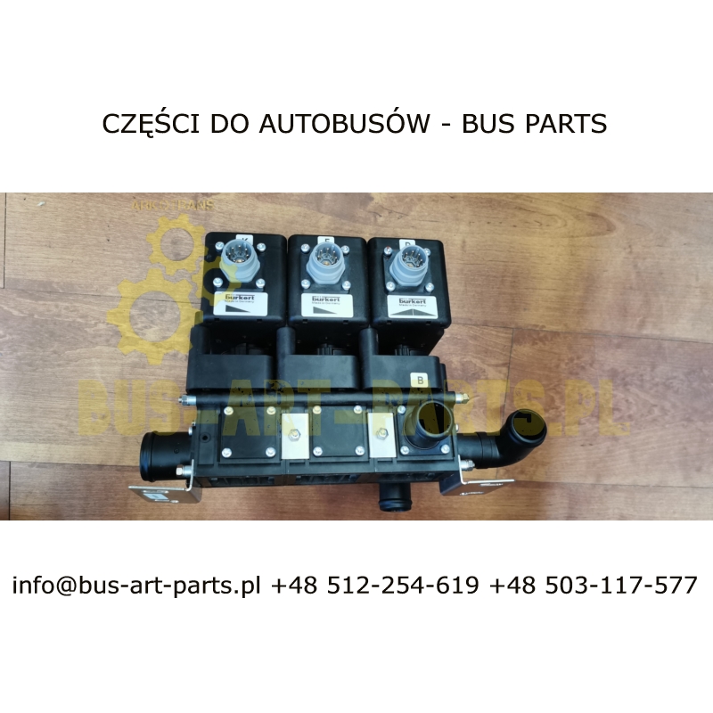 ZAWÓR OGRZEWANIA BURKERT 00168216 00668080 00665205  NEOPLAN P11 P12 P14 P15 P16