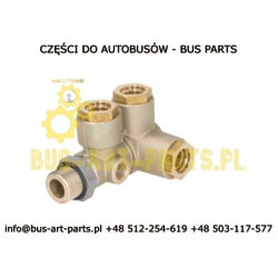 ROZDZIELACZ POWIETRZA Z ZAWOREM ZWROTNYM VOSS 3XM22 1XM12 + M22 NEOPLAN
