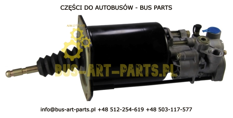 SIŁOWNIK SPRZĘGŁA SETRA S3.. EURO 2 / VAN HOOL T9.. T915 T916 ZF 8S180 6S1600 / SPRZĘGŁO CIĄGNIONE